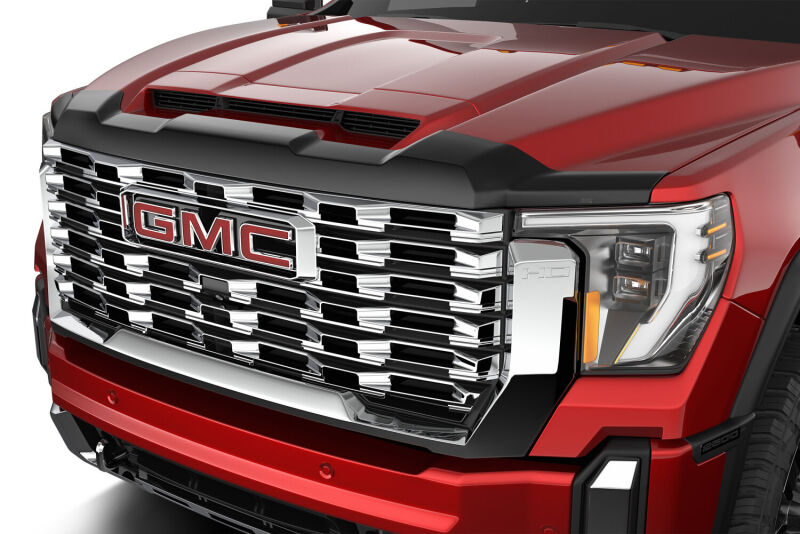 GMC Sierra 1500 Hood Deflector - Husky Liners - Aeroskin - Smoke - `19-`24
